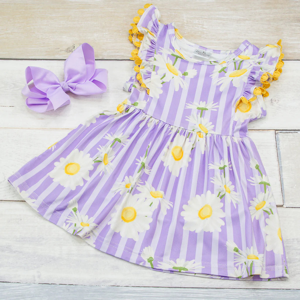 Daisy Me Rollin' Purple Dress